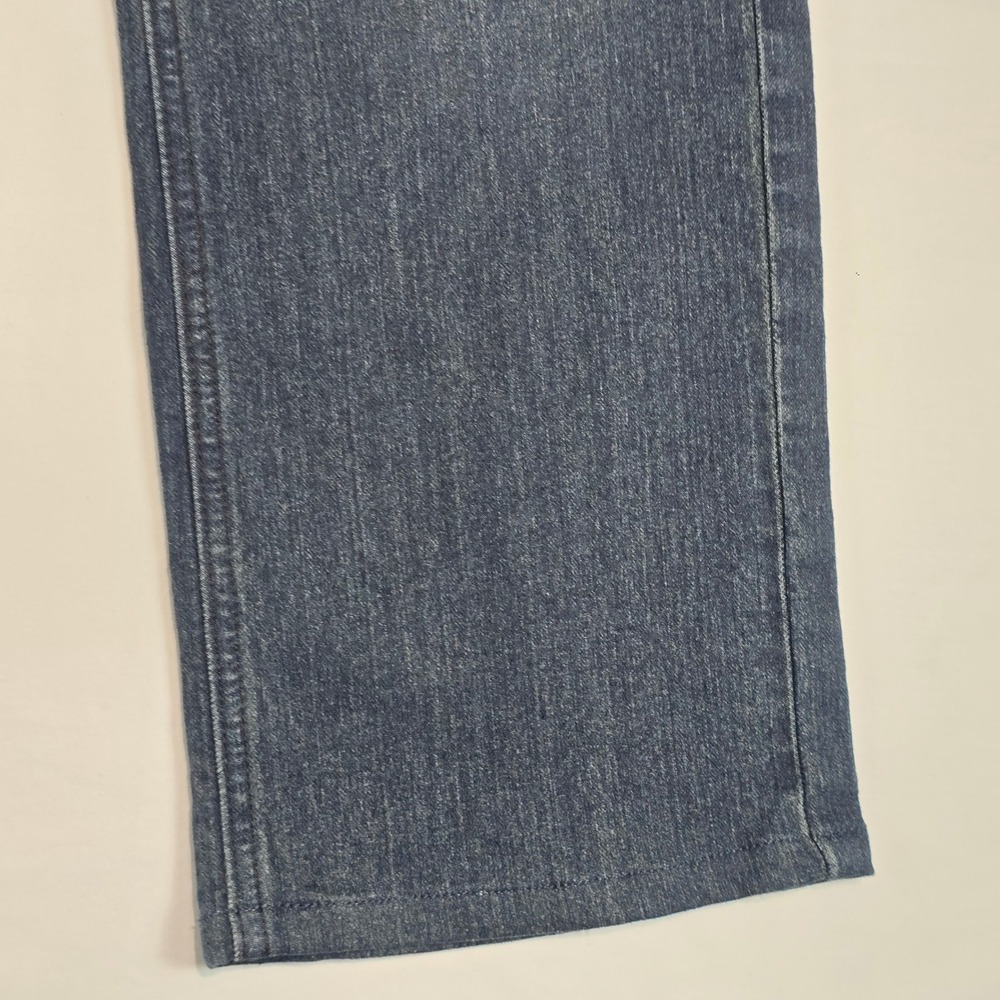 Recycled Blues Mens Slim Fit Dark Wash Stretch Denim Jeans 34x30 Blue RN120382 - Picture 10 of 16